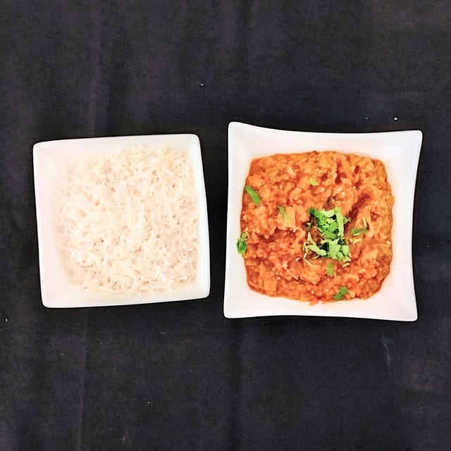 Egg Plant Bhartha.