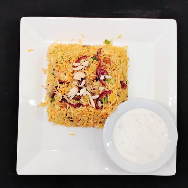 Paneer Biryani.