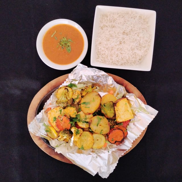 Vegetable Shashlik.