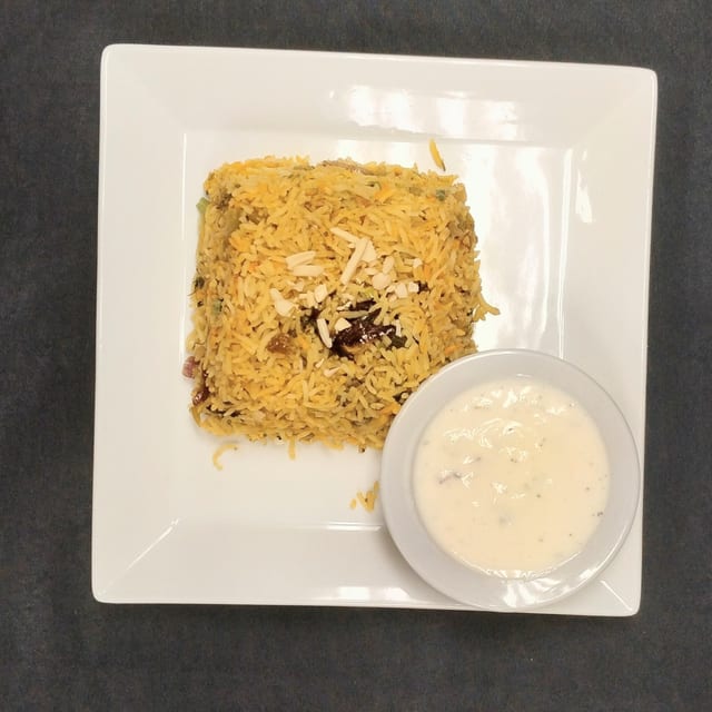 Shrimp Or Fish Biryani.