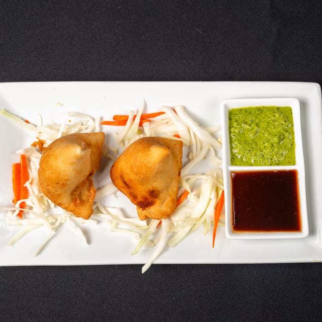 Vegetable Samosa.