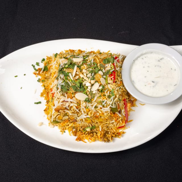 Vegetable Biryani.