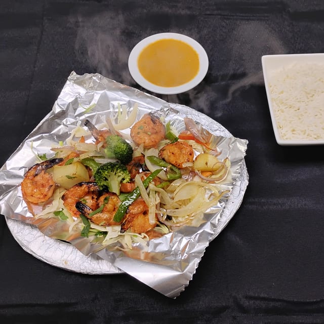 Tandoori Shrimp.