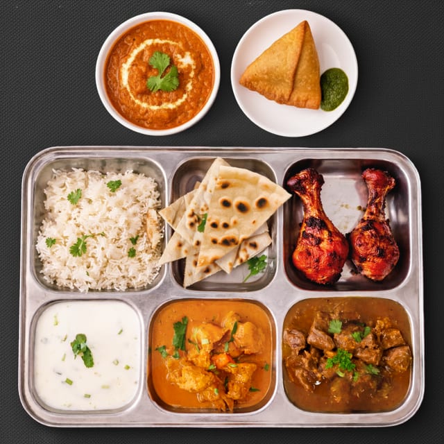 Non Vegetarian Thali.
