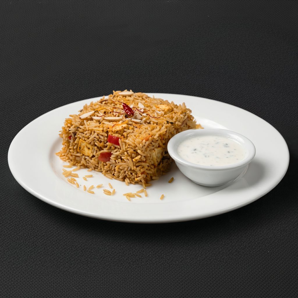 Paneer Biryani.