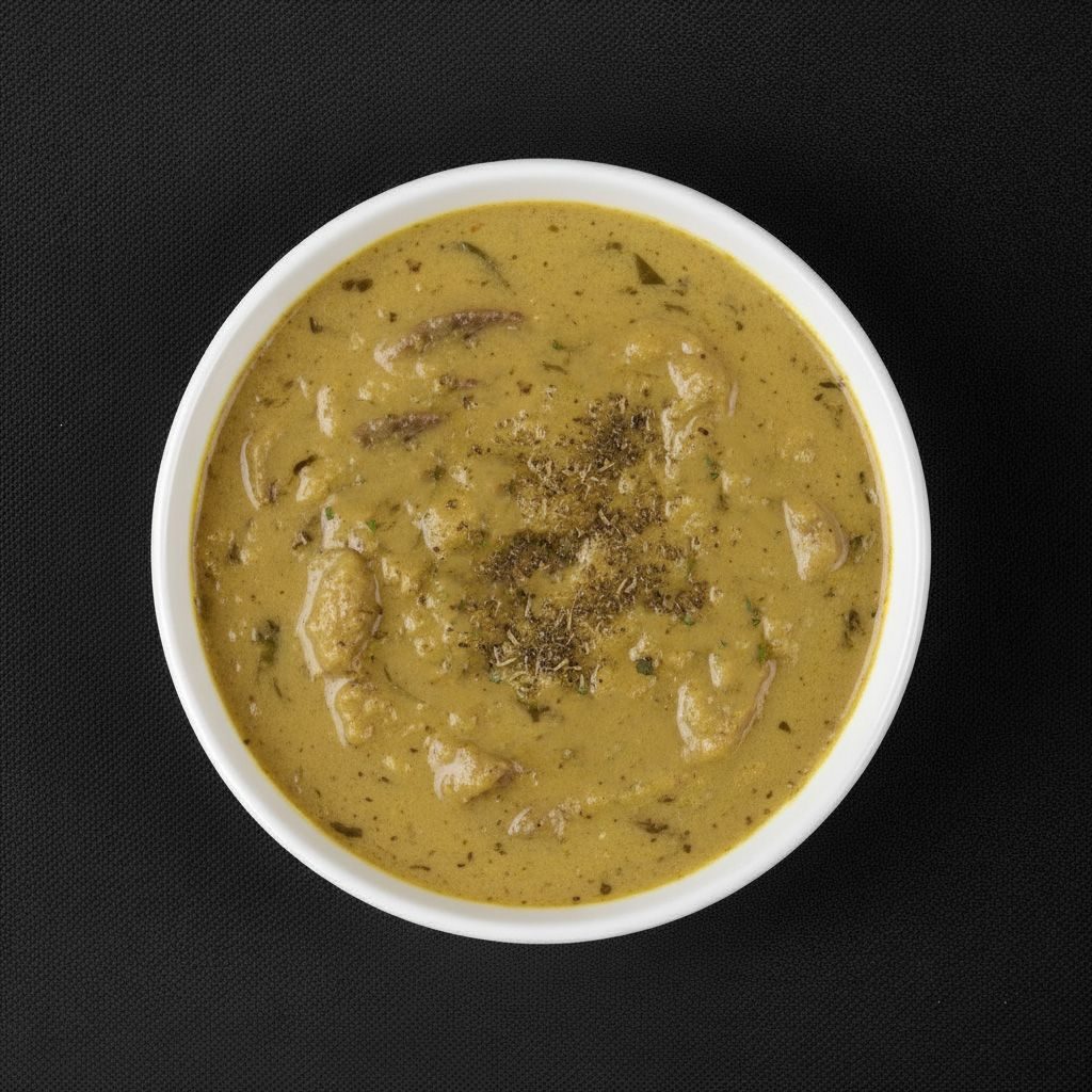 Chicken Methi Mushroom.