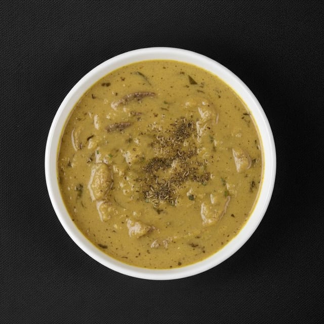 Chicken Methi Mushroom.
