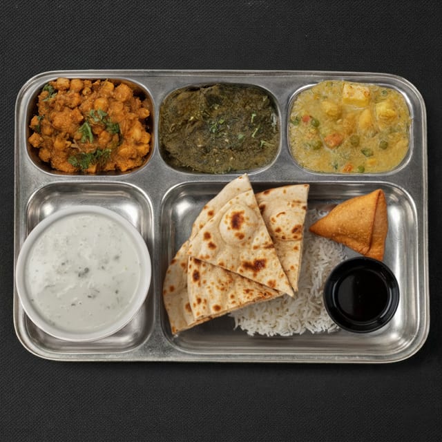 Vegetarian Thali.